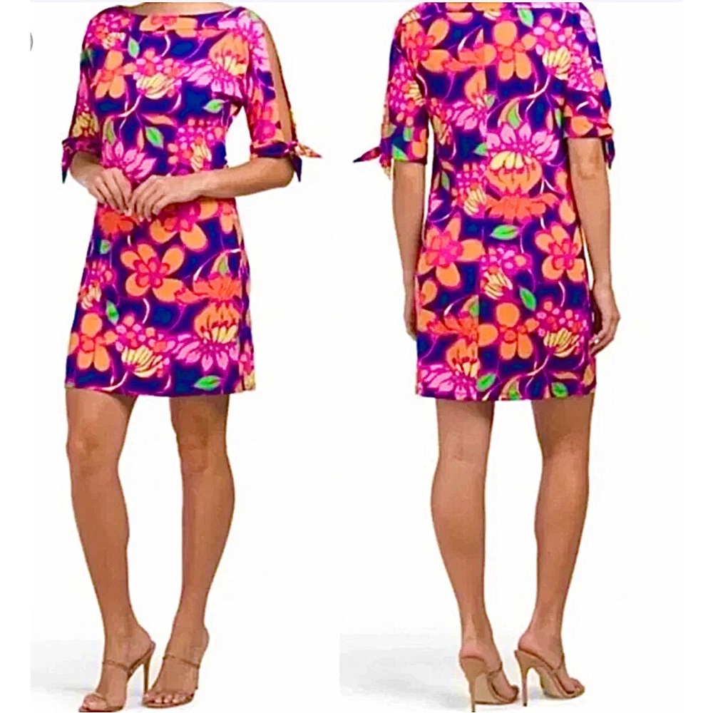TRINA TURK Floral Garden Vinet Shift Dress